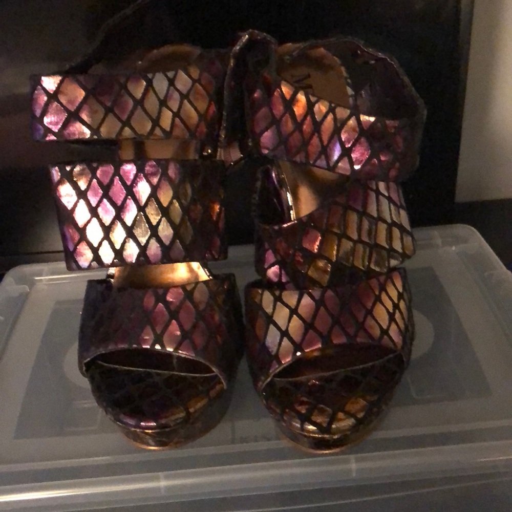 Super high sexy platform wedges